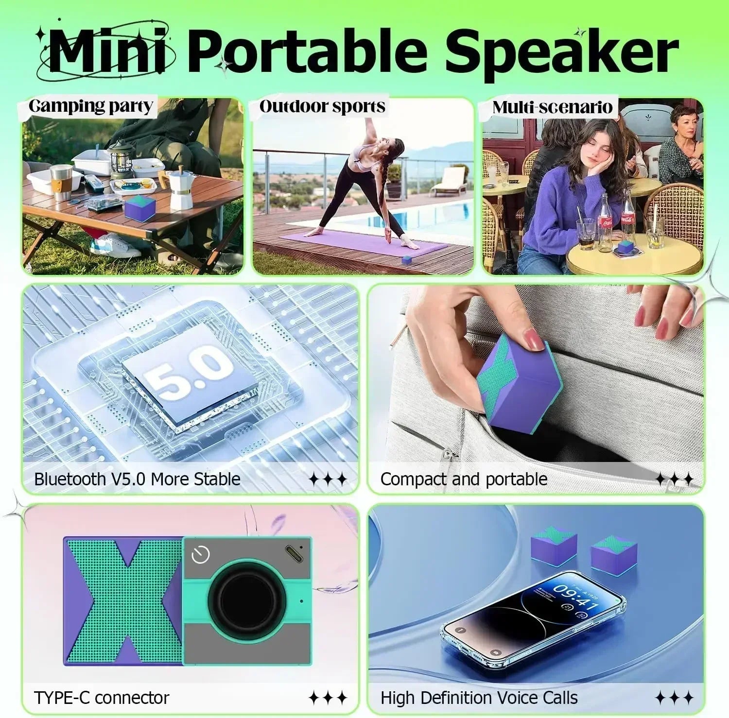 Wireless Speaker Gaming X1 Mini