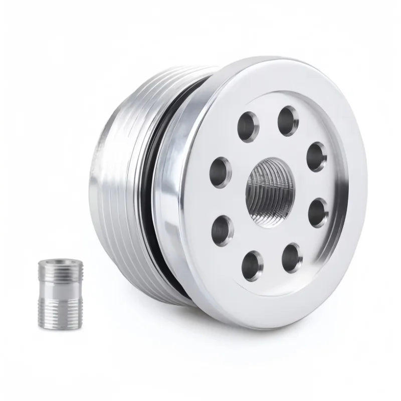 Billet Aluminum Oil Filter Sandwich Adapter for Smart Fortwo 450