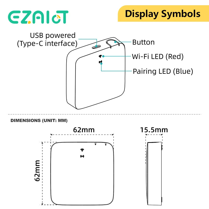 Tuya Multi-Mode Zigbee BT Gateway Hub &ndash; Voice Assistant