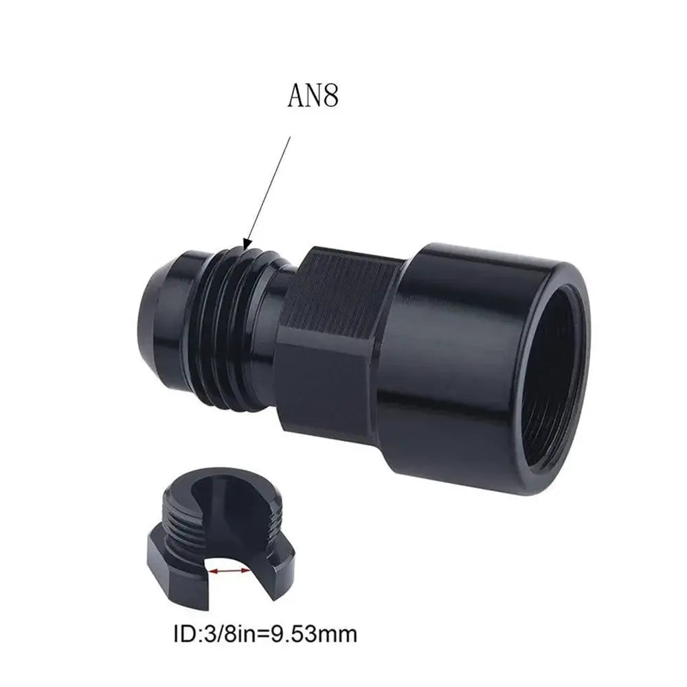 1PC Aluminum 6AN 8AN Male To 3/8" 5/16" Quick Disconnect Male Push On EFI Fitting Adapter Quick Connect by InterCyprus Trading Ltd