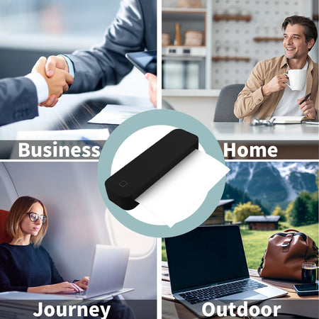 Smart Thermal Printer A4 Maker &ndash; Fast Wireless PDF Printing