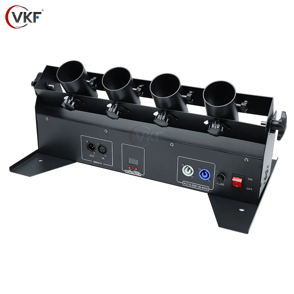 DMX512 Remote Confetti Cannon 105W Salute Gun For DJs, Weddings, Clubs, Self Contained 110-240V