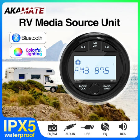 MS-11RV-1 Stereo Radio &ndash; Bluetooth Waterproof Universal