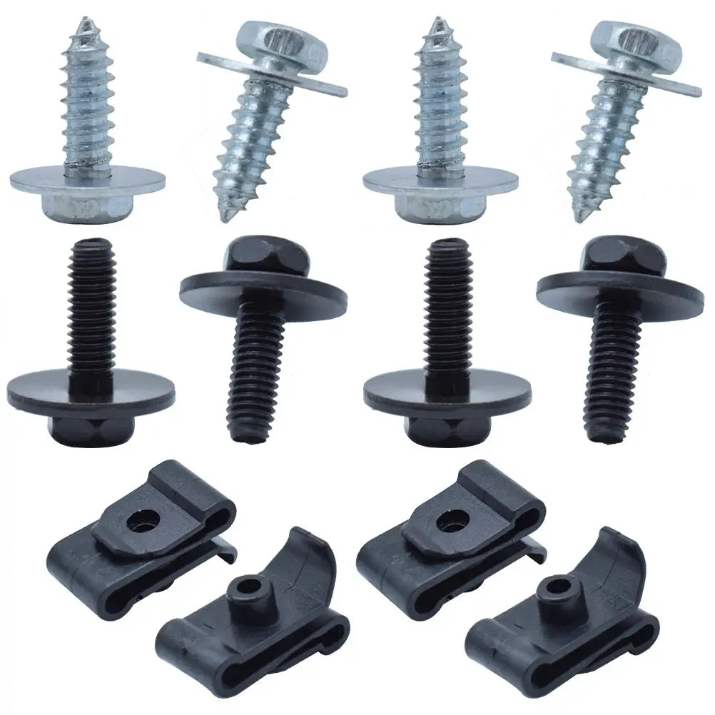 50pcs Car Engine Under Body Cover Clips For Toyota Lexus Bumper Fender Trim Mudguard Splash Shield Screws Rivet Auto Fitting Kit by InterCyprus Trading Ltd