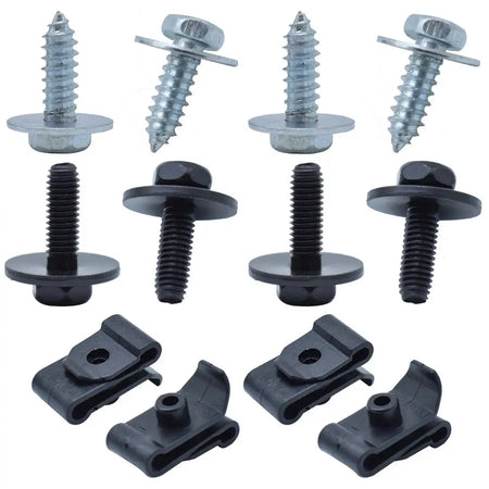 50pcs Car Engine Under Body Cover Clips For Toyota Lexus Bumper Fender Trim Mudguard Splash Shield Screws Rivet Auto Fitting Kit by InterCyprus Trading Ltd