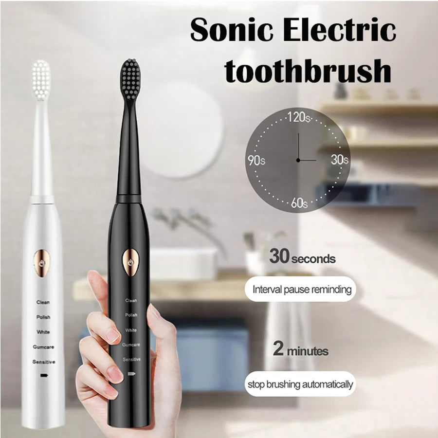 Sonic Electric Toothbrush &ndash; Five Gear Mode and IPX7 Waterproof