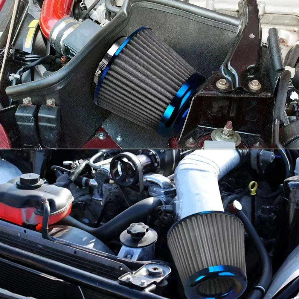 Universal Stainless Steel Cone Air Filter With High Flow Intake by InterCyprus Trading Ltd