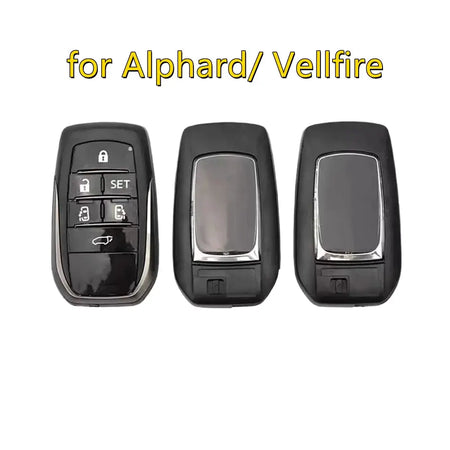 1pcs Car Smart Key Shell 6 Buttons Remote Key Casing for Toyota Alphard/Vellfire/GR by InterCyprus Trading Ltd