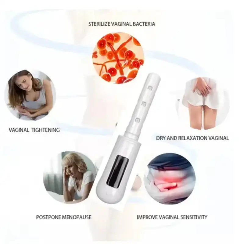 Gynecological LED Red Blue Therapy Massage Inflammation