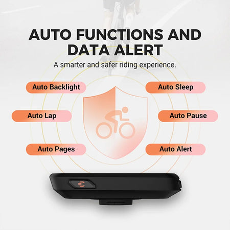 COOSPO CS300 &ndash; Wireless Bluetooth Bike Speedometer with APP Sync