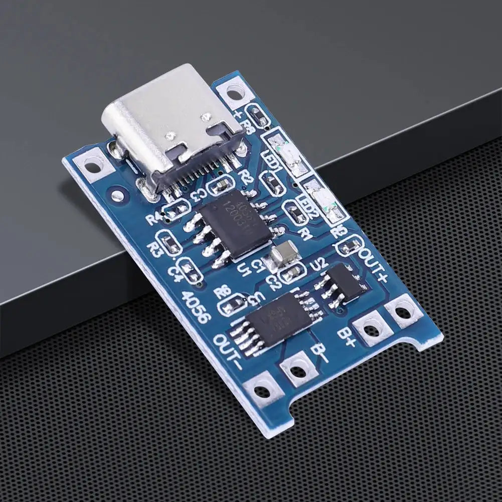 TP4056 Lithium Battery Charger 1A Type C Micro USB 4.5V 5V
