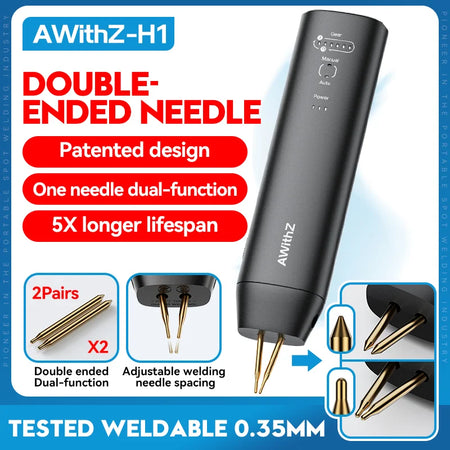 AWithZ 90 Gears Adjustable Spot Welder &ndash; Energy Efficient H1 Double-ended pin