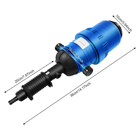 Fertilizer Injector For Drip &ndash; Water Powered Dispenser Blue / GERMANY