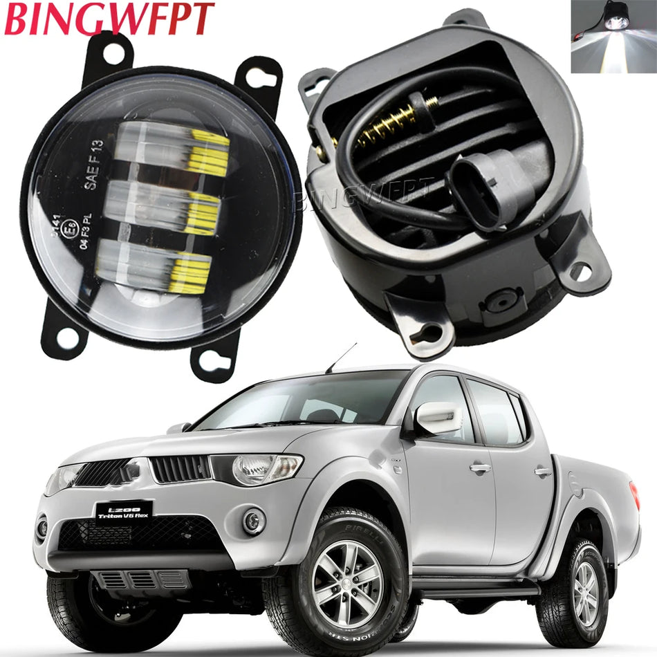 Lumina de ceață LED față DRL pentru Mitsubishi ASX, Outlander, Pajero Sport