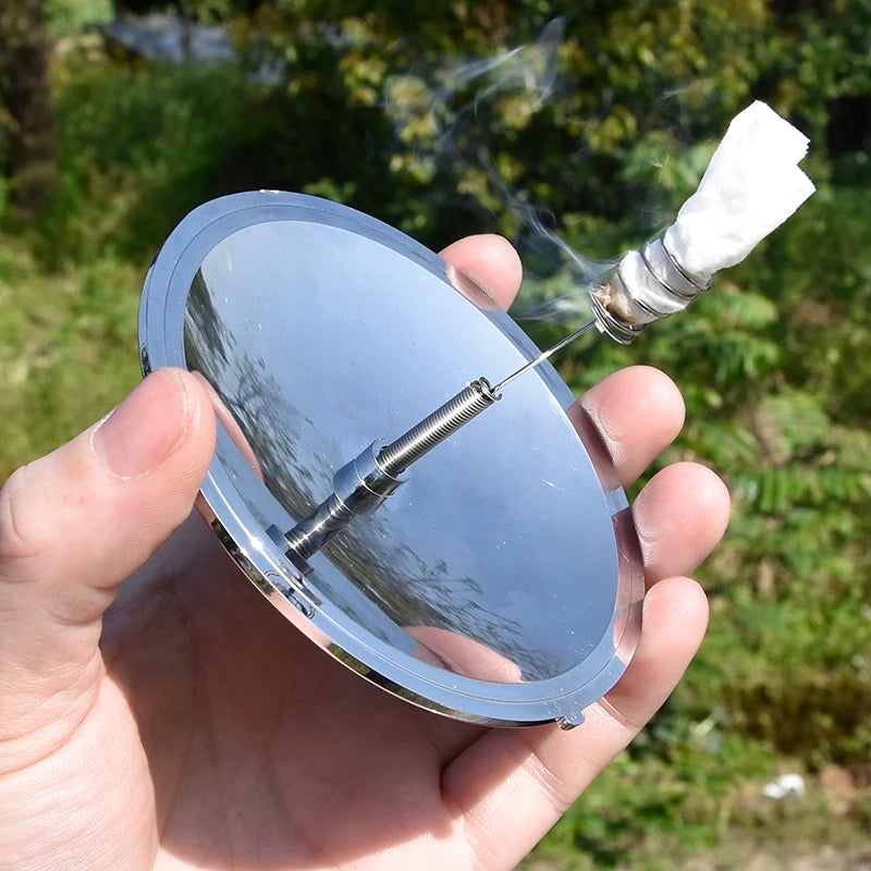 Outdoor Solar Ignition Lighter - Waterproof, Windproof, Portable Camping Tool