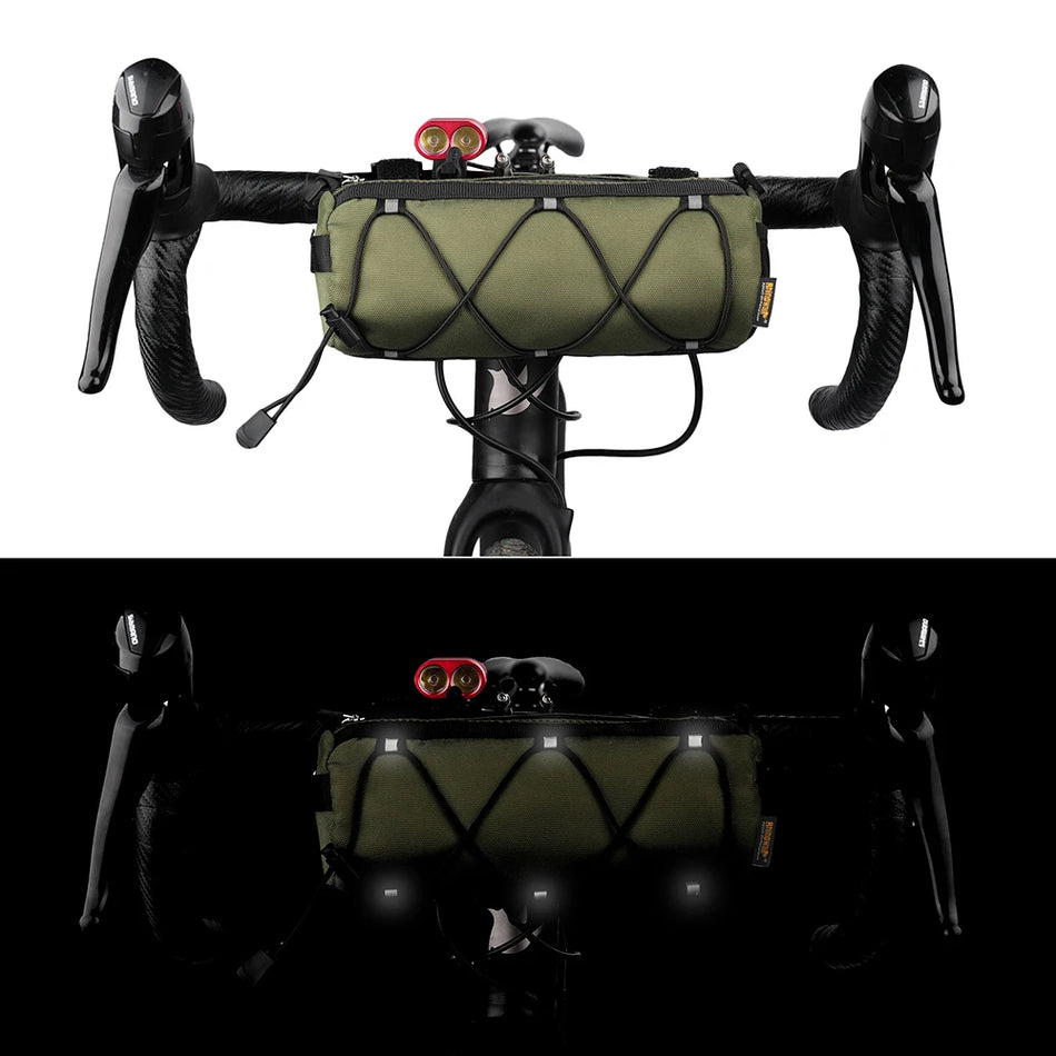 Rhinowalk RK9103 Bike Bag, 2.4L Сумка на руль с отражающим полиэстером