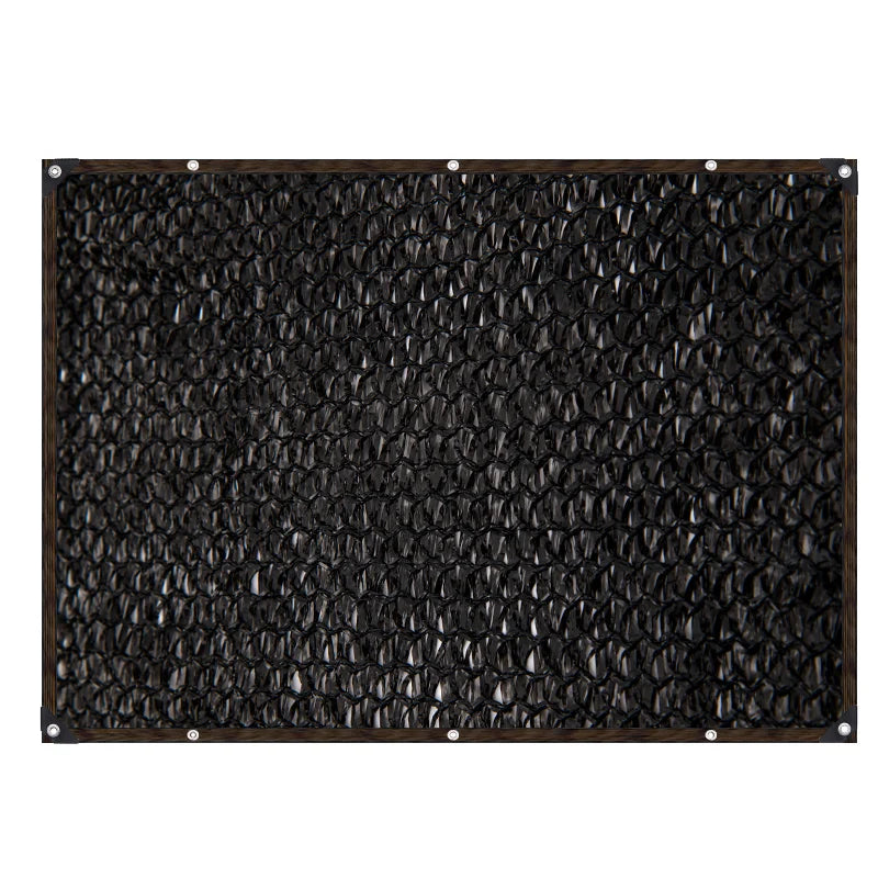 Durable Black Outdoor Anti-UV Shade Net for Versatile Sun Protection
