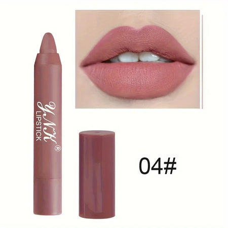 Nude Series Velvet Matte Waterproof Lipstick Pencil 04