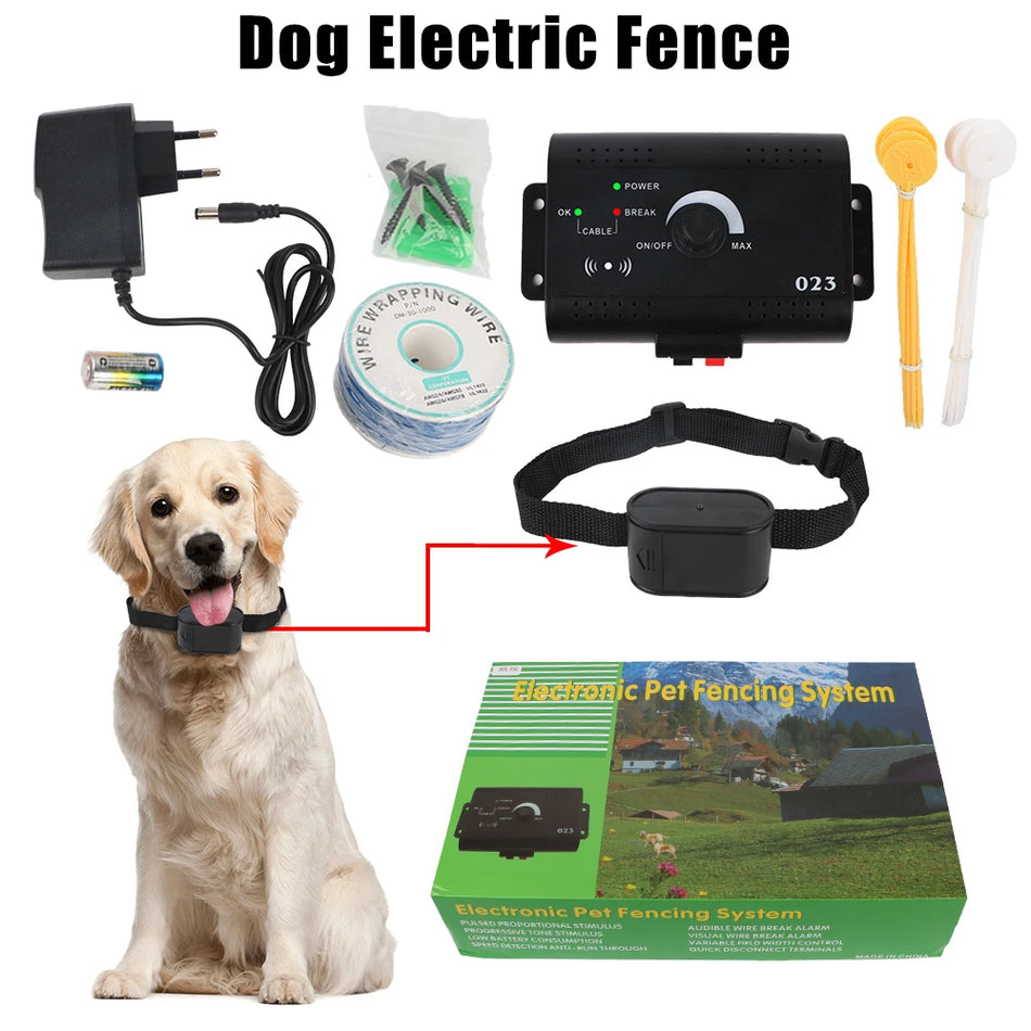 Waterproof Dog Fence System With Wireless In Ground Pet Containment