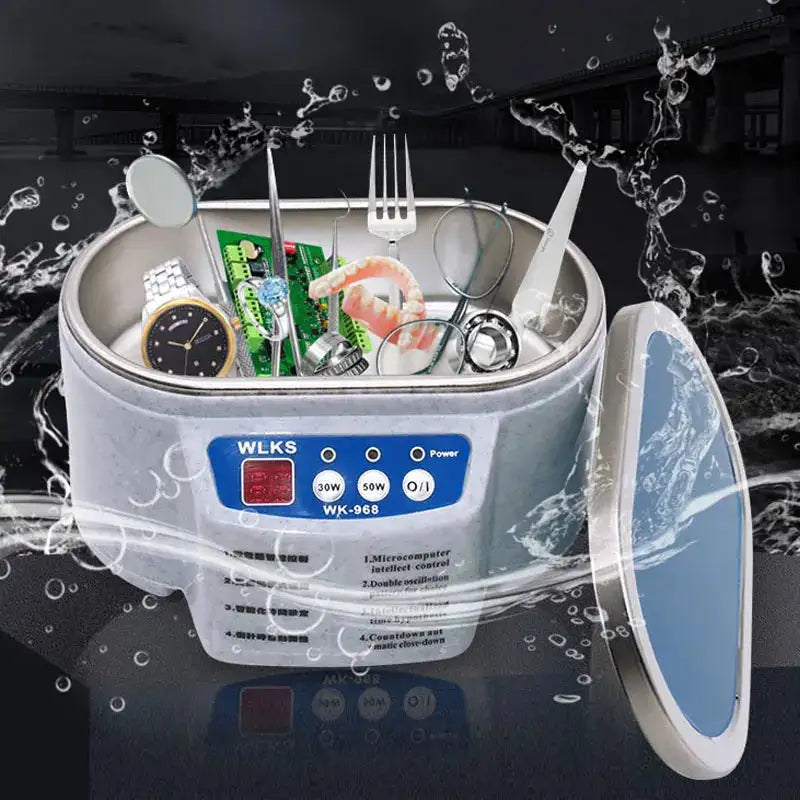 628ml Ultrasonic Cleaner For Jewelry Glasses And Circuits