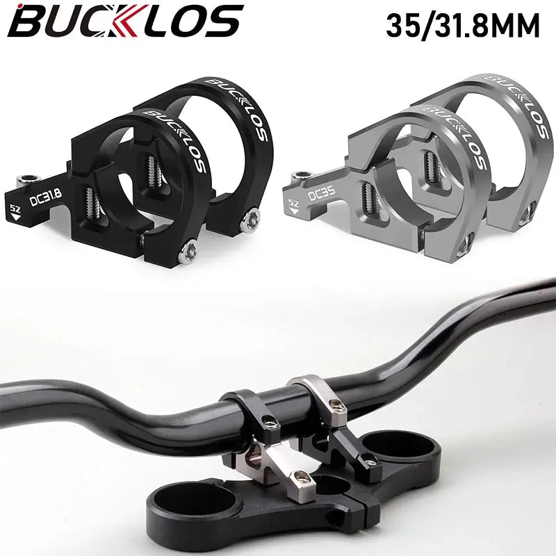 BUCKLOS Downhill Bike Stem Ultralight Bicycle Direct Mount Stem Aluminum Alloy AM FR DH MTB Power Double Shoulder Fork Table by InterCyprus Trading Ltd