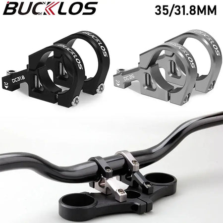 BUCKLOS Downhill Bike Stem Ultralight Bicycle Direct Mount Stem Aluminum Alloy AM FR DH MTB Power Double Shoulder Fork Table by InterCyprus Trading Ltd