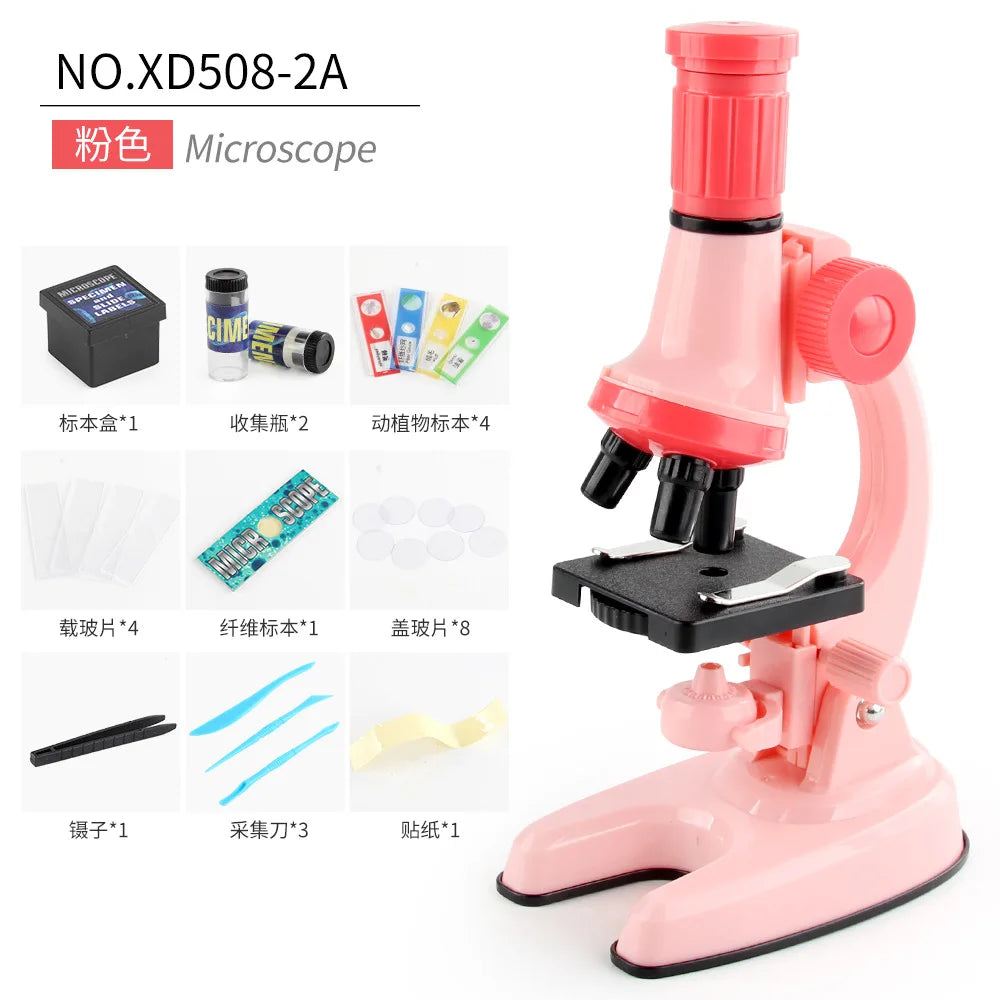 Children's LED Science Microscope &ndash; HD Illumination 01