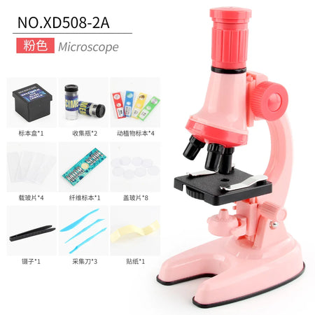 Children's LED Science Microscope &ndash; HD Illumination 01