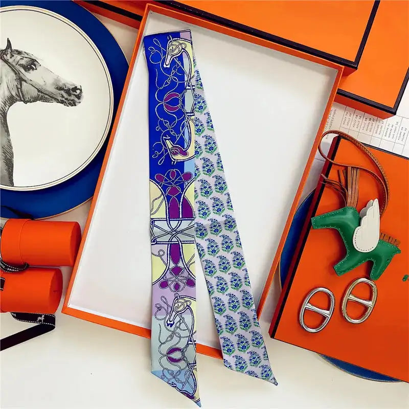 JTVOVOC Silk Scarf &ndash; Elegant Versatility for Any Outfit JZP034-01 / 5x85cm