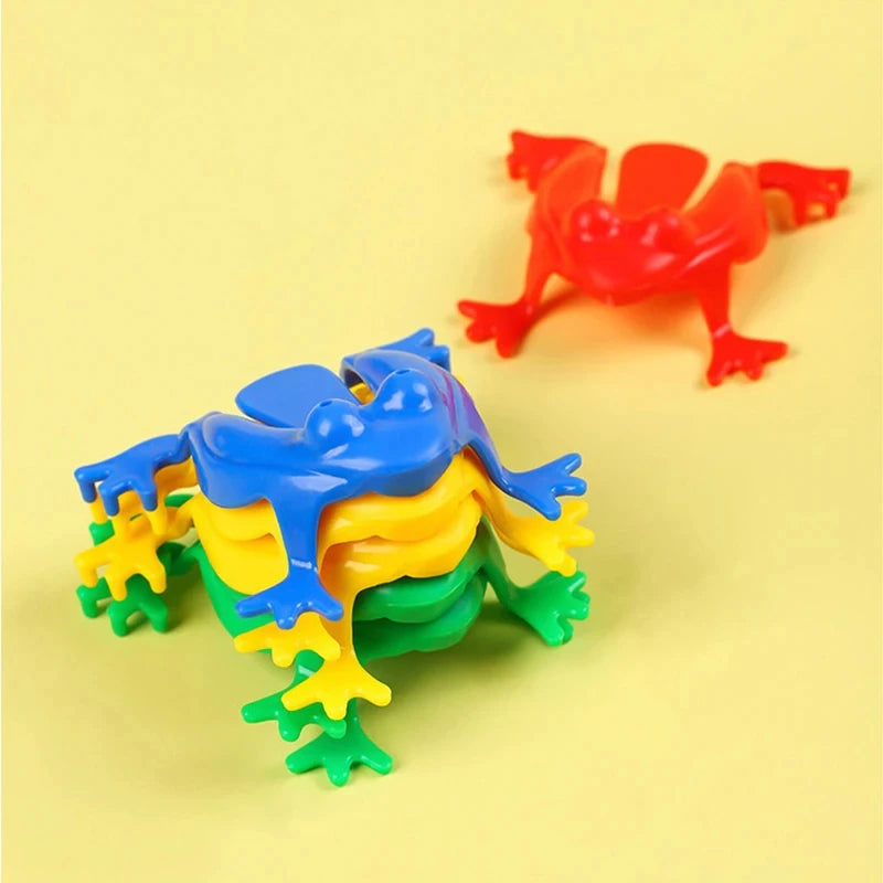 Jumping Frog Toy Set | Stress Relief &amp; Fun for Kids | 1-20pcs