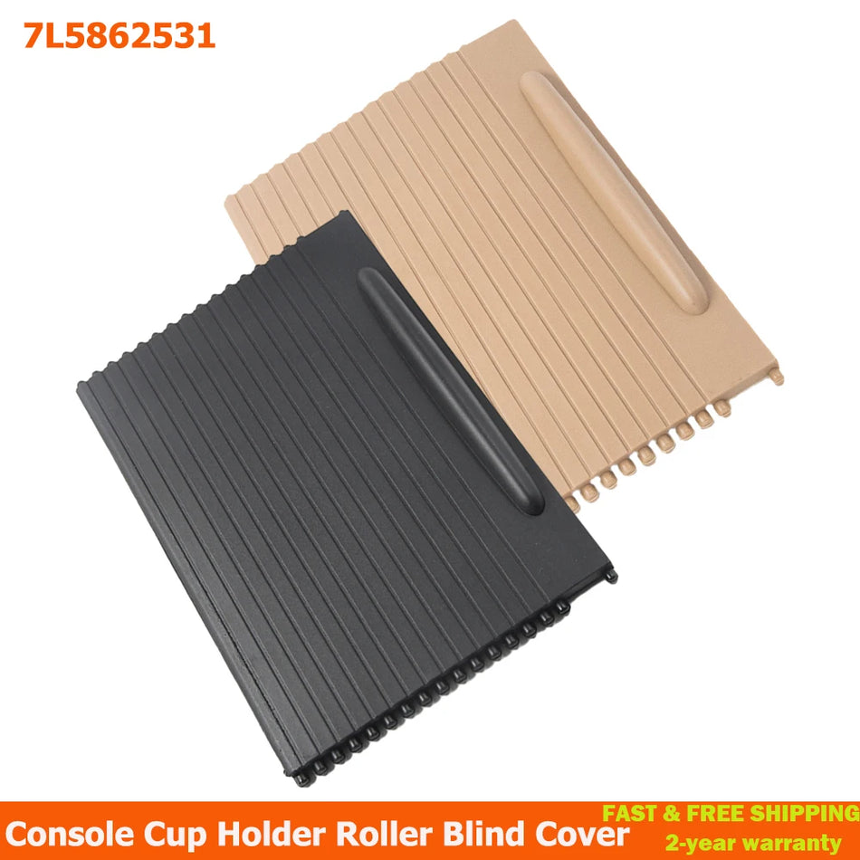 Plastic Cup Holder Roller Blind Cover for Porsche Cayenne 2003-2010