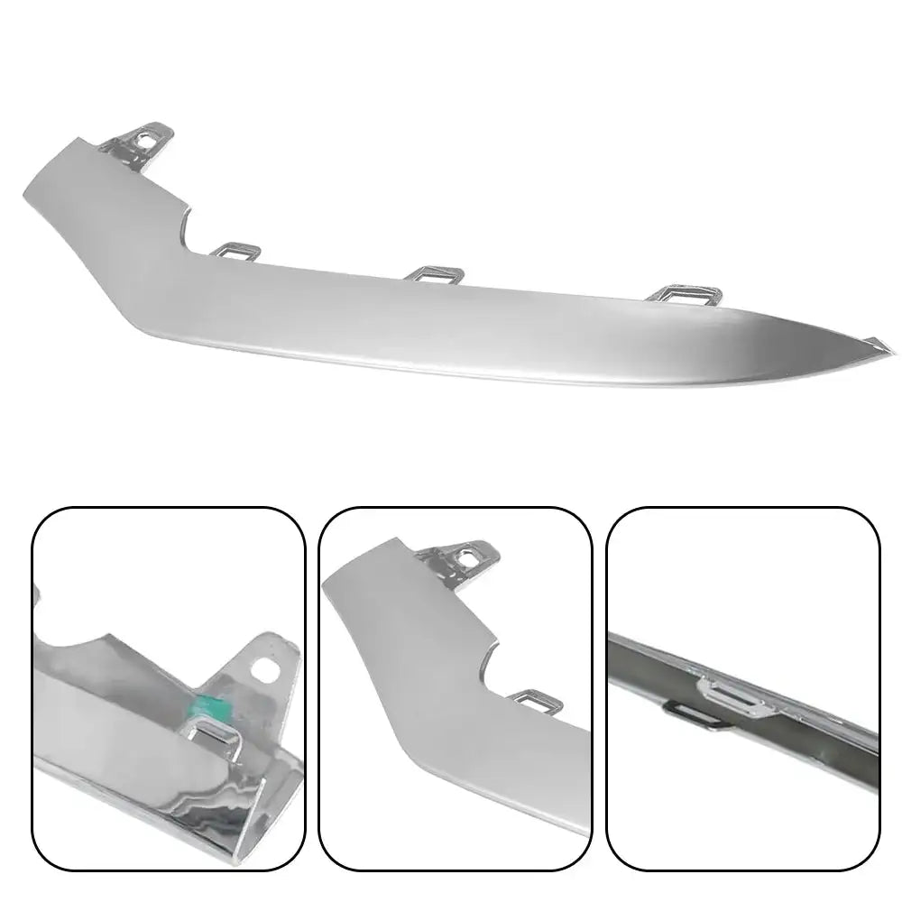 Mercedes E Class Left Right Front Bumper Chrome Trim 2014