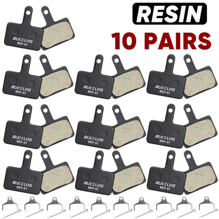 BUCKLOS BRP-01 Resin Disc Pad &ndash; Wear-Resistant Performance Resin 10Pairs