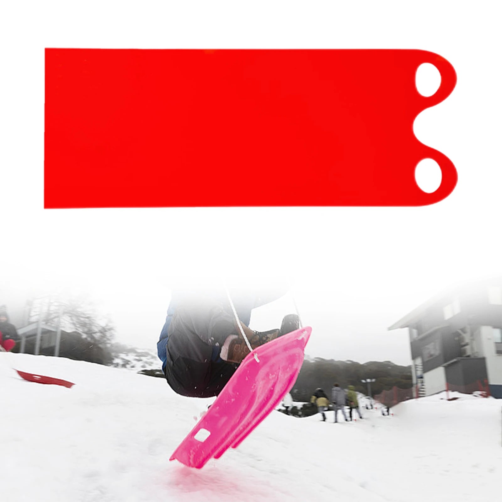 Snow Sled Flying Carpet - Lightweight And Very Portable