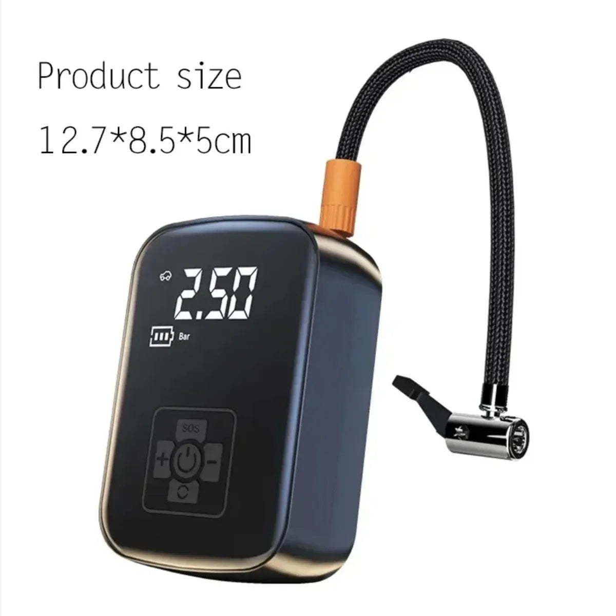 Wireless Portable Car Air Pump with Intelligent Digital Display