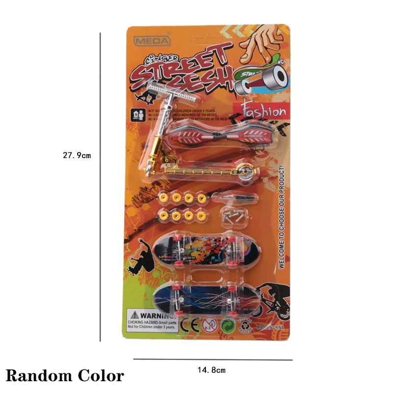 10 In 1 Finger Skateboards Set &ndash; Exciting DIY Skate Park Fun 12-13