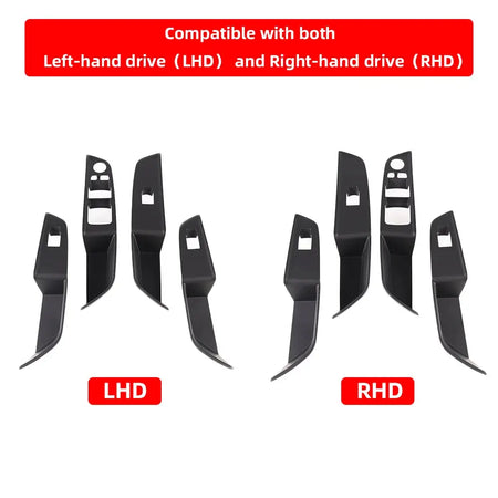 For BMW 6 Series GT G32 2017-24 LHD RHD Easy Installion Car Window Lifter Switch Panel Protector Cover Trim Door Handles Sticker by InterCyprus Trading Ltd
