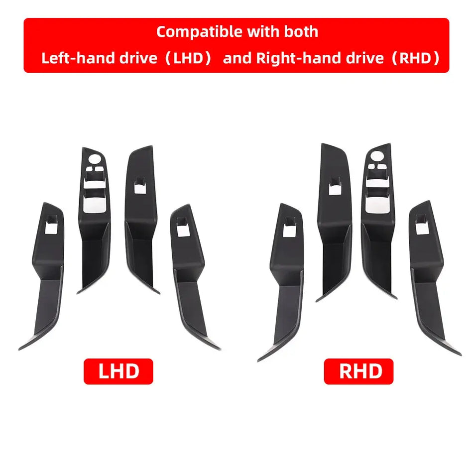 For BMW 6 Series GT G32 2017-24 LHD RHD Easy Installion Car Window Lifter Switch Panel Protector Cover Trim Door Handles Sticker by InterCyprus Trading Ltd