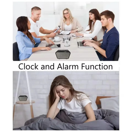 W3 Alarm Clock Camera &ndash; 4K Ultra HD Wireless Security System