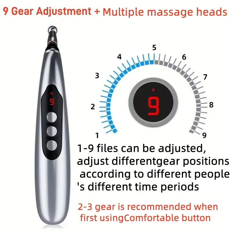 Electronic Massage Acupuncture Pen Pain Relief Massager W912