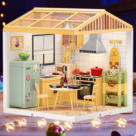 Miniature Doll House DIY Kit &ndash; Creative Room Decor And Fun
