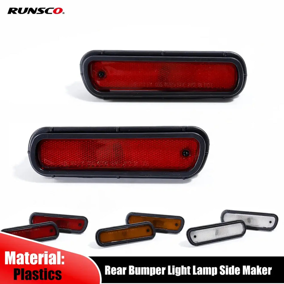 Side Marker Light For Honda Accord Civic Acura Prelude Red Amber by InterCyprus Trading Ltd