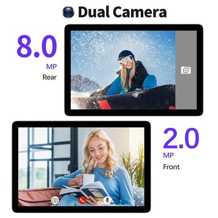 PRITOM TAB11 Android 14 Tablet 10 Inch &ndash; Ultra Slim Keyboard