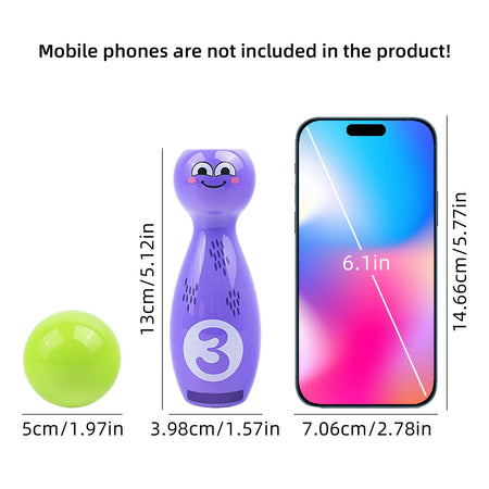 Educational Baby Bowling Set for Toddlers - Fun Indoor &amp; Outdoor Sports Activity Toy for Children, Perfect Gift for Ages 3+