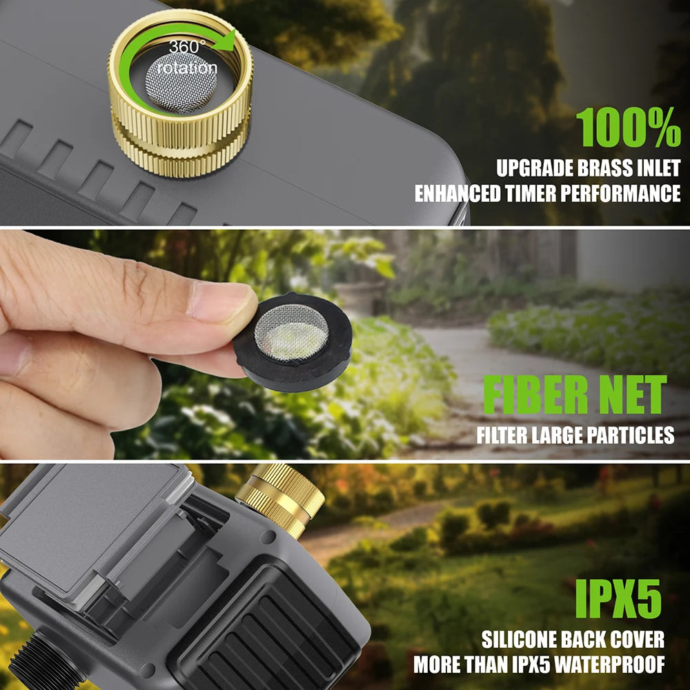 SGW08WF - App Controlled Dual Outlet Irrigation Timer