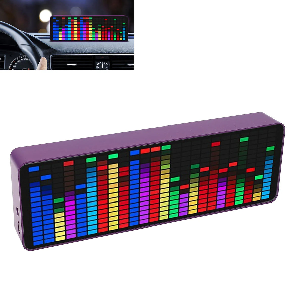 Music Spectrum Display 384 RGB LEDs &ndash; Sound Analysis