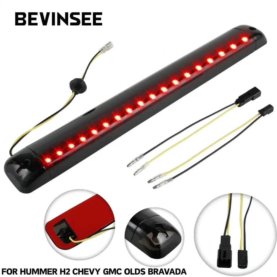 Bevinsee 18 LED Aukštas Montavimas Trečias Stabdžių Žibintas For Hummer H2