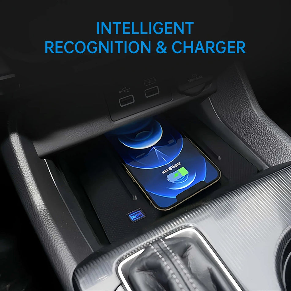 Chargeur sans fil rapide 15W pour Honda Civic 2022-2023