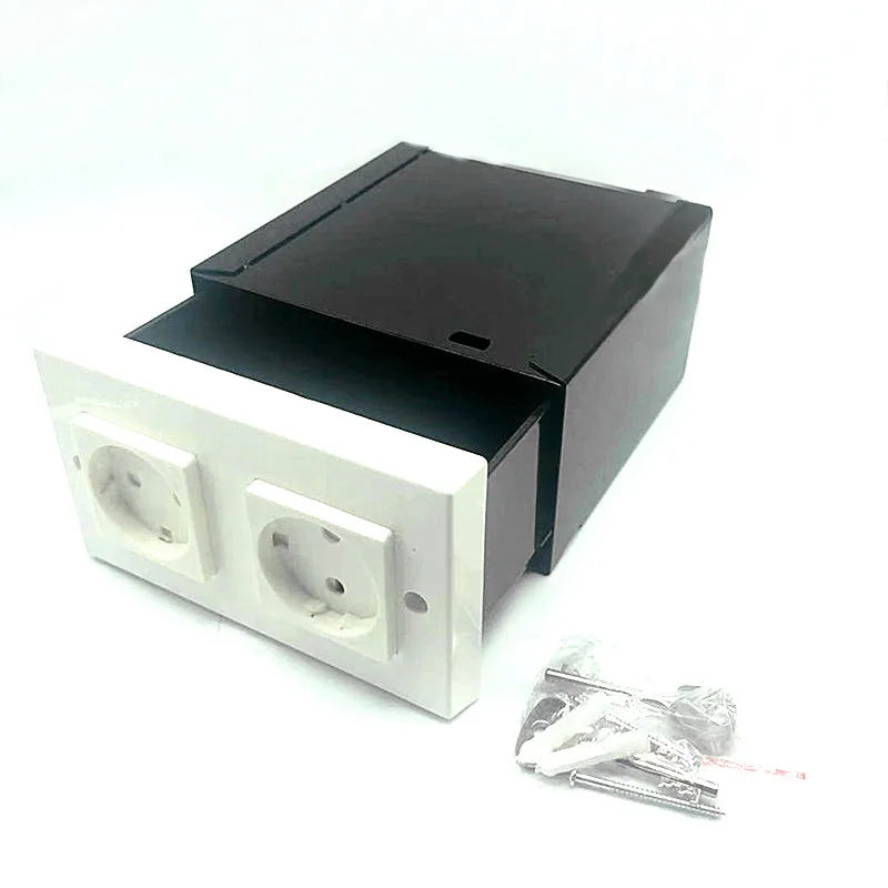 Imitation Double Plug Socket Wall Safe &ndash; Covert Stash Default Title