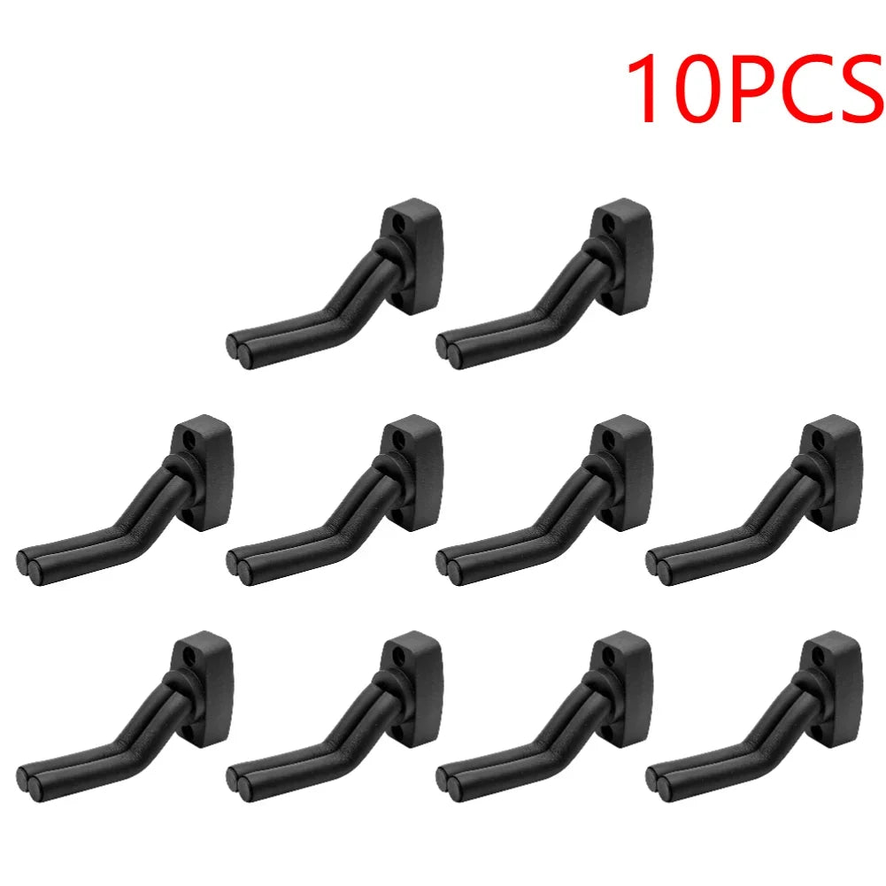Guitar Wall Mount Hanger &ndash; Universal Fit For All Guitars 10 Pcs